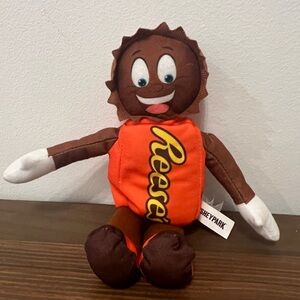 Hershey 's Reese's Milk Chocolate Peanut Butter Cup Stuffed Animal Character